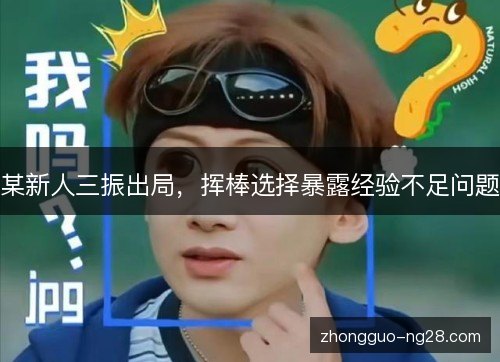 某新人三振出局，挥棒选择暴露经验不足问题